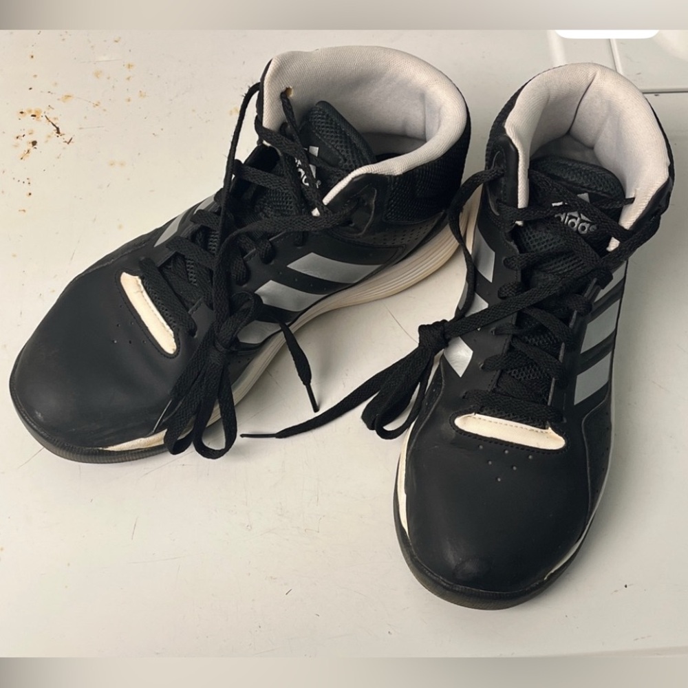 ADIDAS Cloudfoam Ilation Mid Men’s Basketball shoes Black Silver size 9 Sneakers - Picture 9 of 9